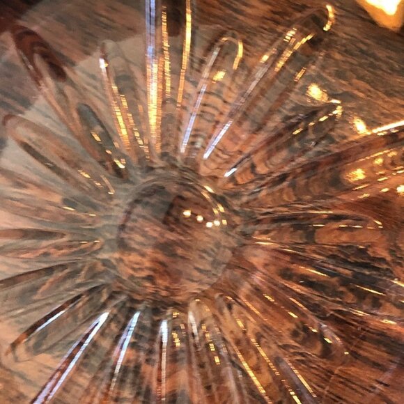 Mid Century Silver & Crystal Coaster - Picture 3 of 5